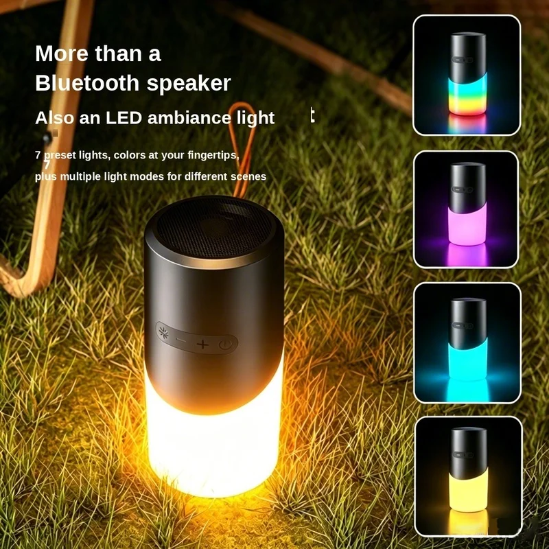 Compact Waterproof Bluetooth Speaker with HD Sound & Deep Bass - Green