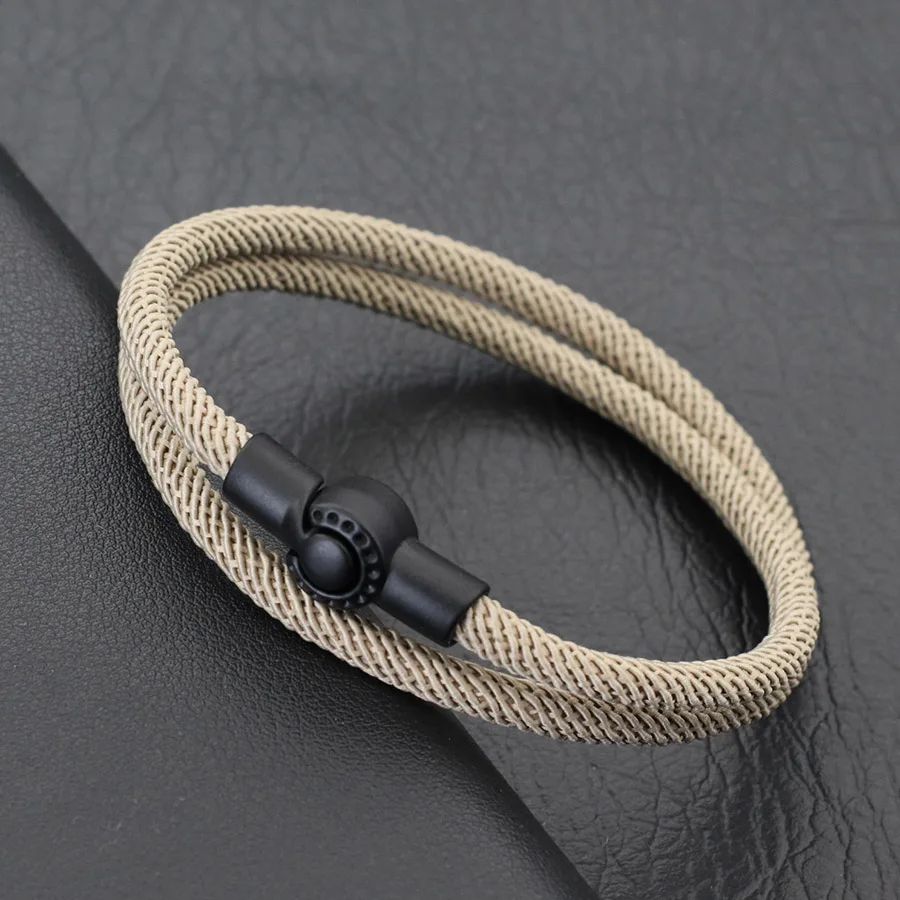 Handmade Lucky Rope Bracelet For Men Milan Thread Nautical