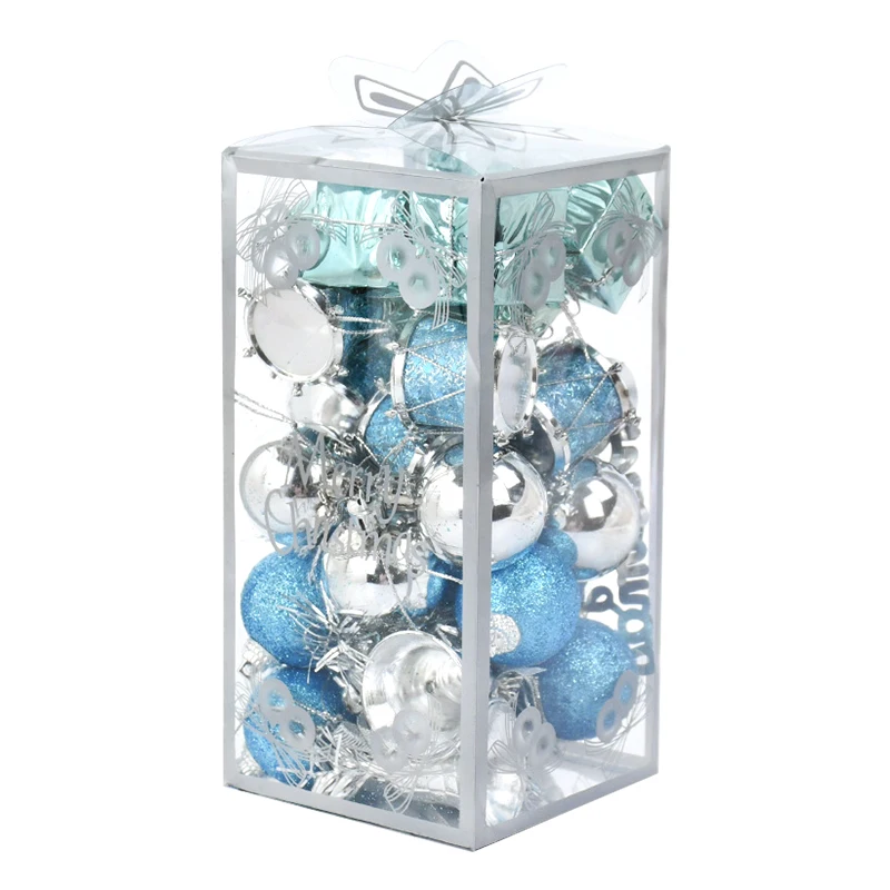 32Pcs/box Christmas Ball Ornaments Xmas Tree Hanging Pendants Set Merry Christmas Decorations For Home Navidad New Year Gifts