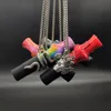 Resin Arab Shisha Hookah Mouthpiece Filter with Chain Chicha Cachimba Sheesha Narguile Mouthtips Filter Hookah Hose Mouth Tip 4