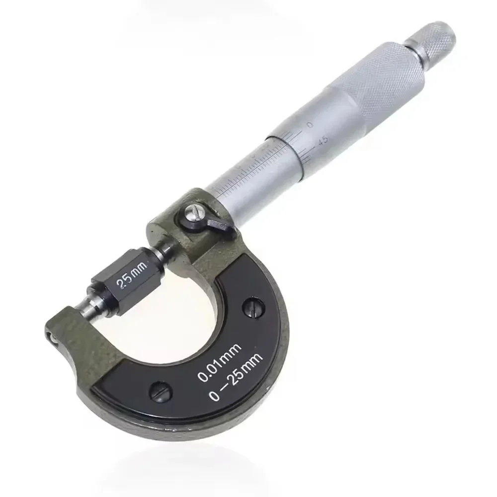 Precision Outside Micrometer 0–25mm – 0.01mm Metric Mechanical Micrometer for Accurate Outside Diameter Measurement 6