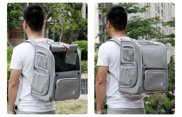 Title 4, Pet Cat Carrier Bag Breathable Portable Cat Bac...