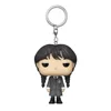 Funko Keychains Wednesday Addams Horror Fantasy TV Series Protagonist Movie Peripherals Q-version Pendant Pocket Keychain Gift 3