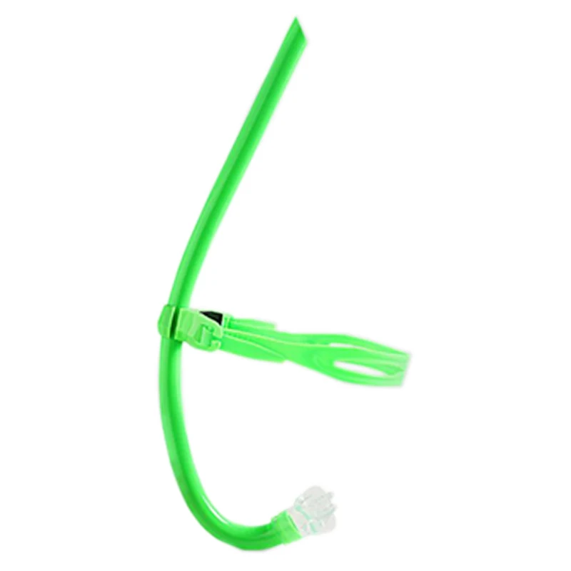 Diving Snorkel Swimmers Snorkel Swimming Snorkel Swim Training Snorkel Center-Mount Front ComfortableMounted Silicone Mouthpiece Junior Swimmers Equipment Adult Youth Kid