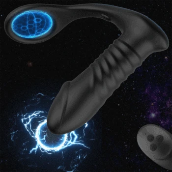 Prostate Massage Telescopic Anal Plug Vibrator Anal Toys For 18 Adults Male Masturbator Delay Ejaculation Ring Sex Toys For Men 2