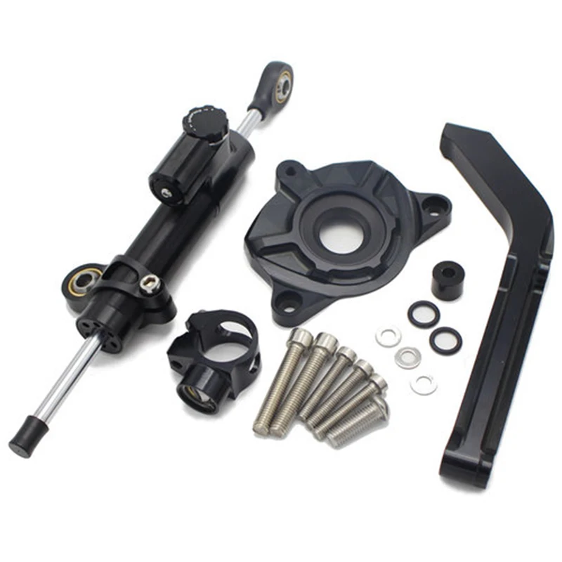 

Регулируемые мотоциклы CNC рулевой стабилизации демпфер кронштейн крепления соответствующие части комплект для KAWASAKI Z1000 2014 2015 2016