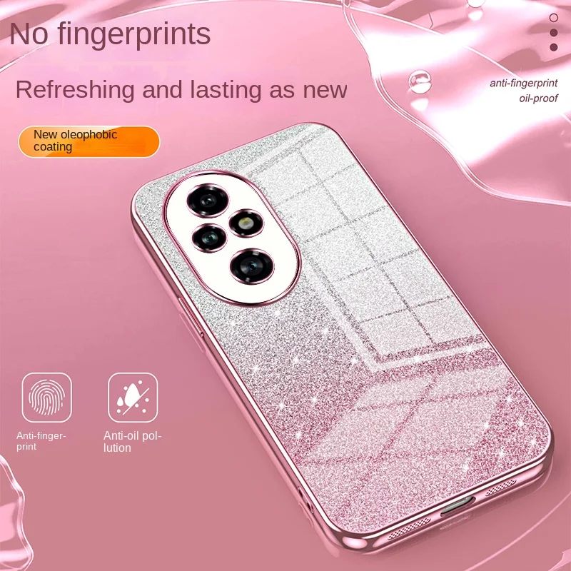 Bling Glitter Slim Protective Soft TPU Back Cover Case