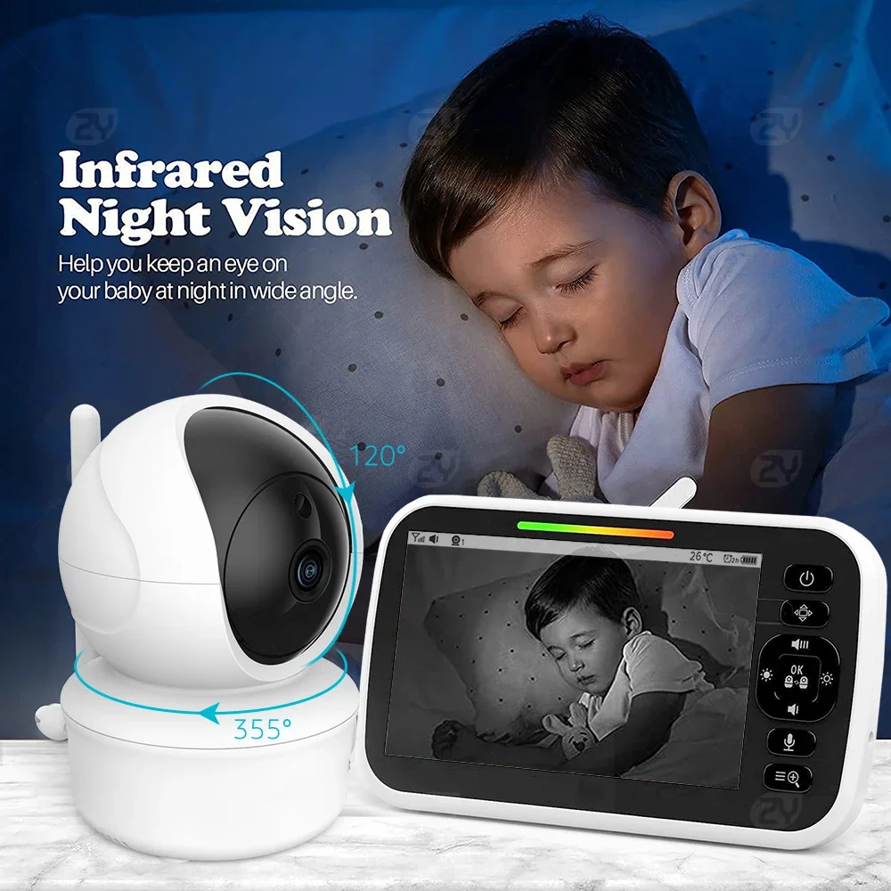 HOT Monitor With The Best Wifi Baby Monitor Smart Baby Monitors