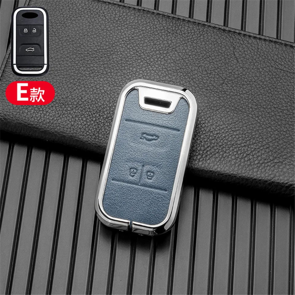 Cover per chiave/telecomando per Chery Tiggo 8 7 5X 2019 2020 Smart Keyless Remote Fob proteggi custodia portachiavi accessori per supporto auto-Styling - S307cd7895e574b55b17bd14c1c04820aV