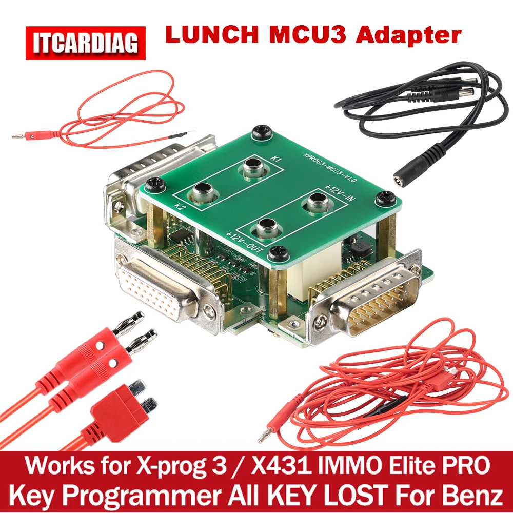 LaunchMCU3AdapterforX431XPROG3GIIIIMMOProgrammerMCU3Adapter