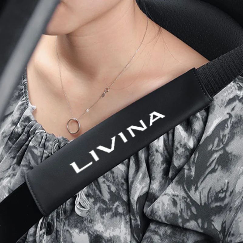

Car Seat Belt Cover Adjustable for Kids Adults Seat Sleep Positioner Protect Shoulder Interior For Nissan LIVINA Car Accessories
