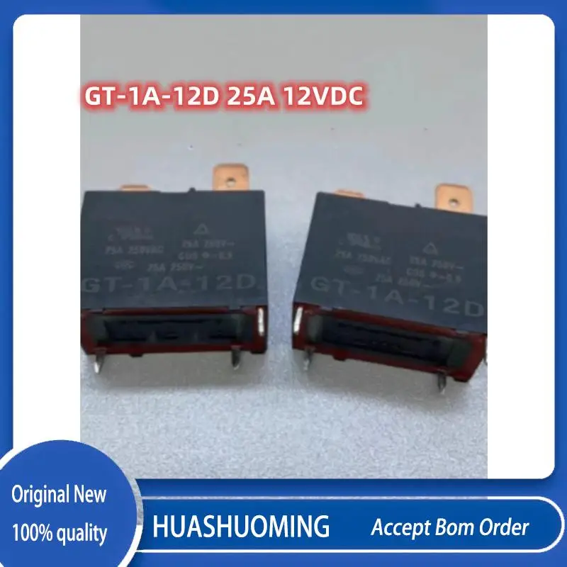 

5Pcs/Lot New GT-1A-12D 12VDC 4PINS 25A DC12V 12V CHF-S-112DA2 CHF-V-112DA2 20A