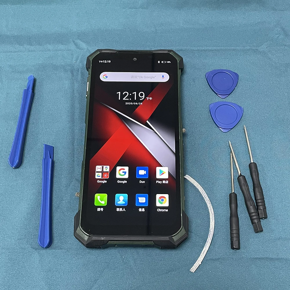 Yuxyiony Nuovo Schermo di Ricambio Per Doogee S88 Pro Display LCD Riparazione Dello Schermo e Strumento di Ricambio Accessori