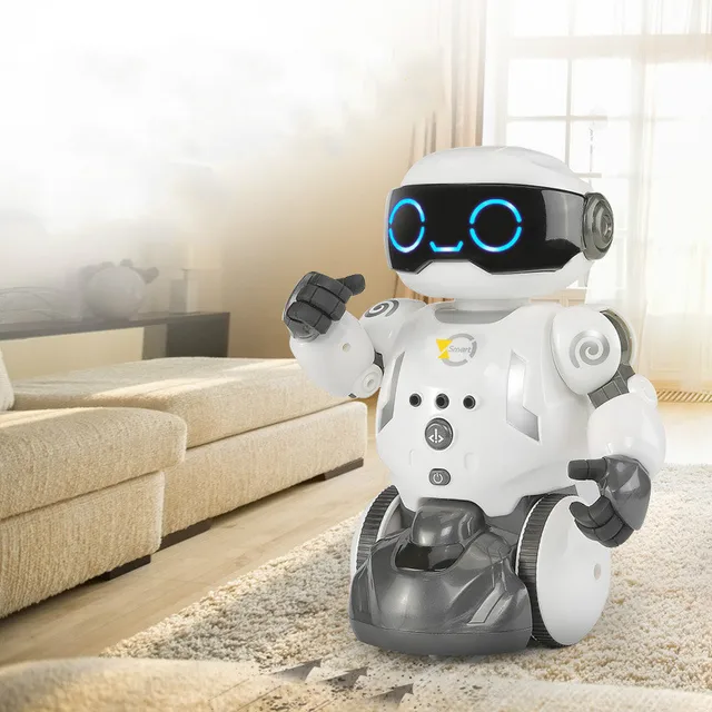 2021 New Intelligent Sweeping Clean Robot Cleaning Small Guard Smart Home Toy Remote Programmable Toys Coding Robot 3