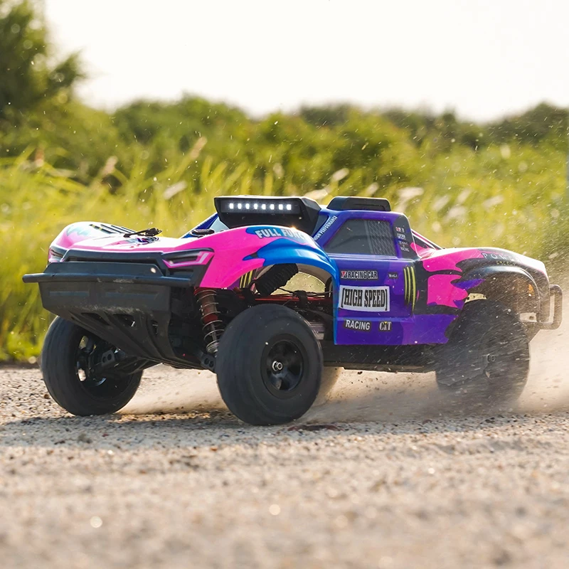 JJRC Brushless Remote Control Car 1/10 Large Rc High Speed Four Wheel Drive Short Card Climbing Off Road Vehicle Toy C8826 