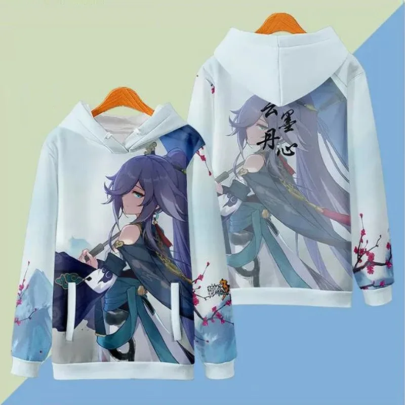 Game Honkai Impact 3 3D Print Women/Men Hoodie Sweatshirt Streetwear Hip Hop Pullover Hooded Jacket Fuhua Fu Hua Cosplay Costume