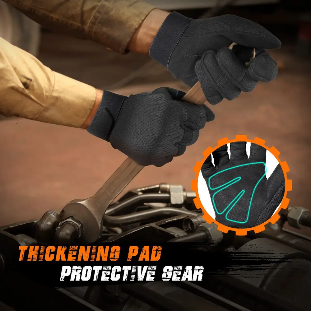 Outdoor Tactical Gloves Breathable Sports Hiking Camping Hunting Shooting Combat Cycling Lightweight Non-slip Full Finger Gloves