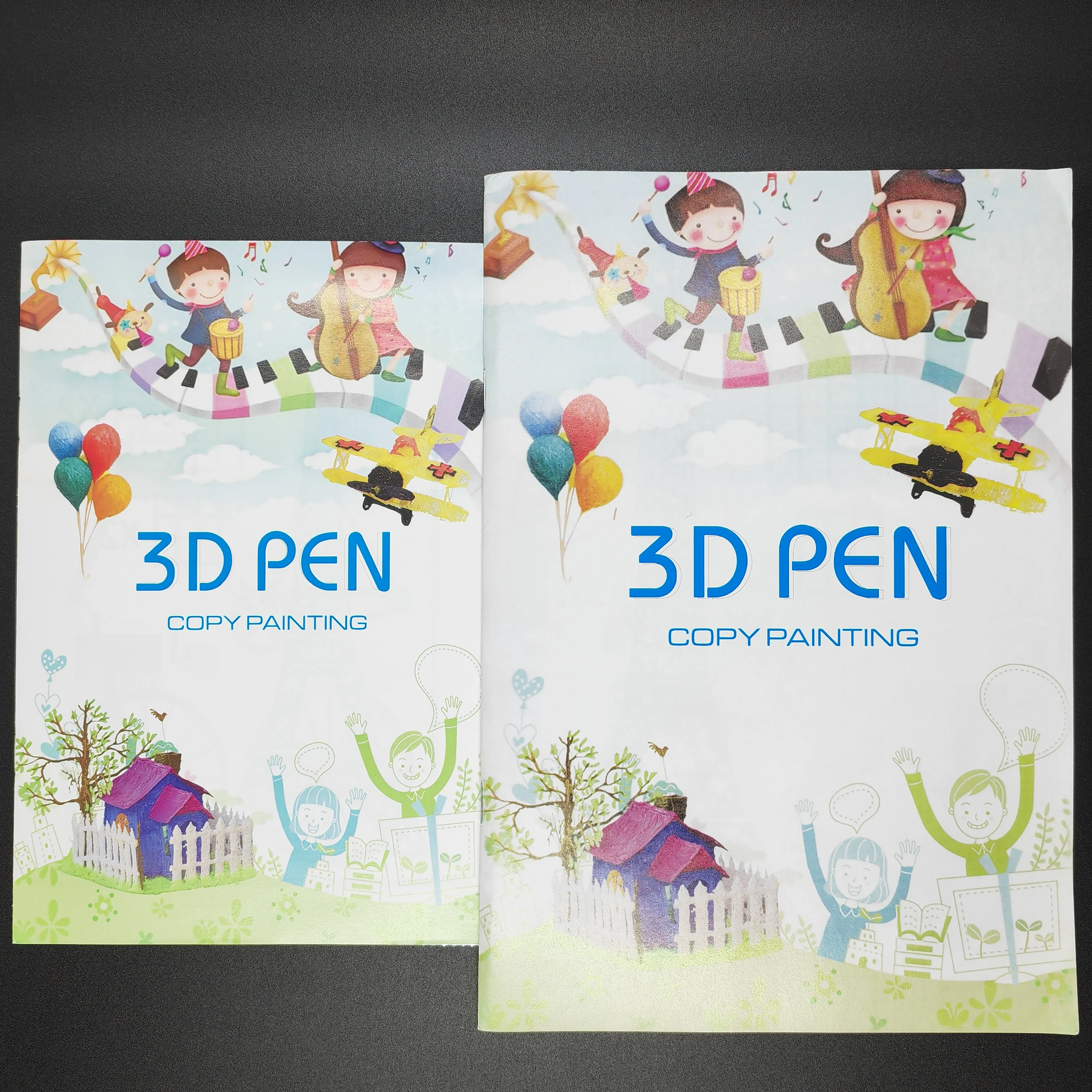 Livre de dessin de stylo d'impression 3D, réutilisable, coloré, 22/40  motifs, optique, papier, plaque transparente, modèle de peinture pour stylo  3D, cadeaux pour enfants - AliExpress