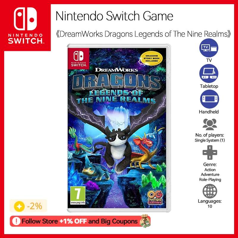 DreamWorks Dragons: Legends of The Nine Realms for Nintendo Switch -  Nintendo Official Site