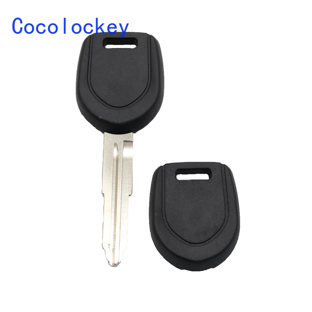 

Ключ зажигания с транспондером Cocolockey, оболочка для Mitsubishi Outlander Lancer Shogun L200 MIT8 MIT11 Blade NoChip без логотипа