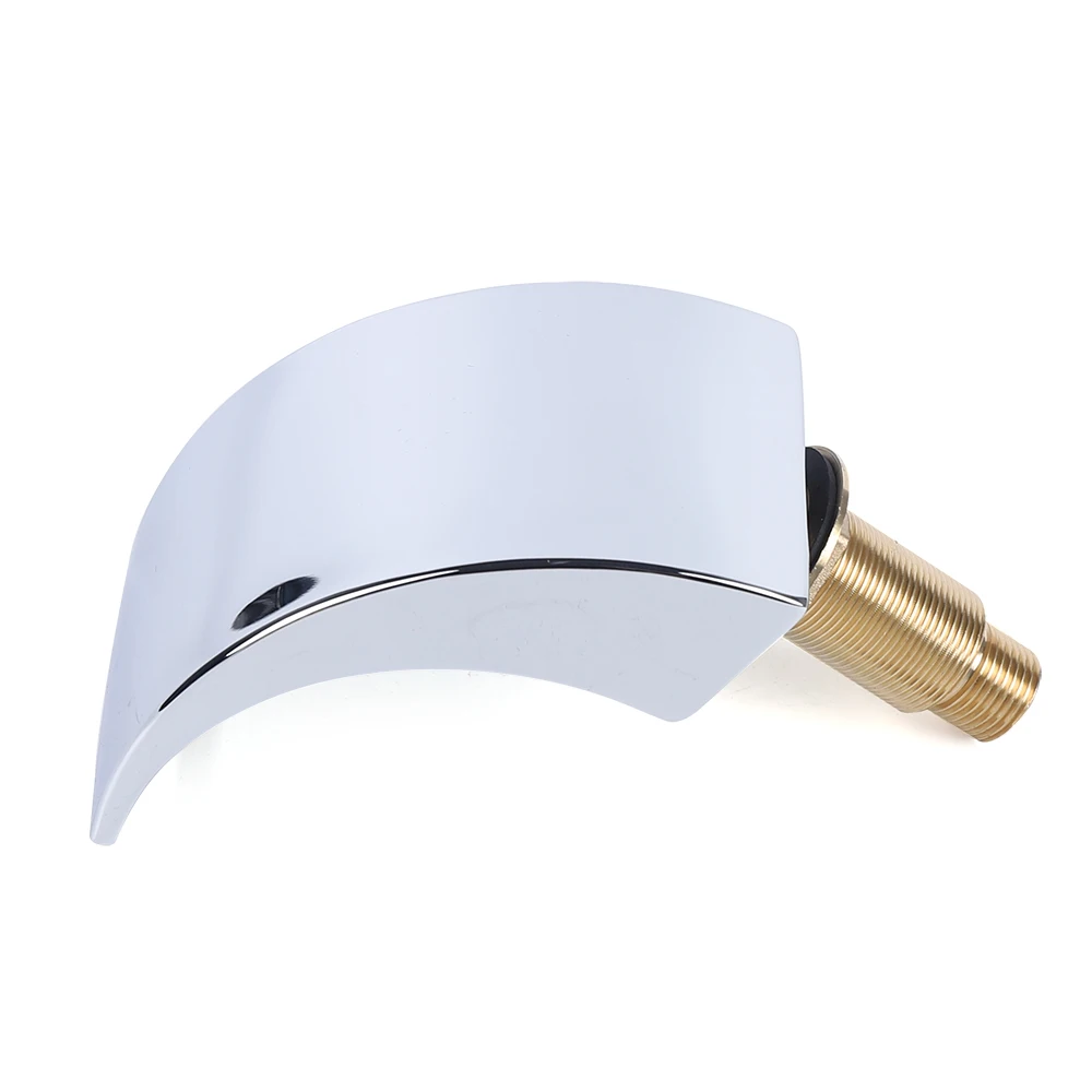 LED Bathroom faucet Sink faucet Waterfall Basin Faucet Widespread BathroomTub Sink Mixer Tap Chrome 4