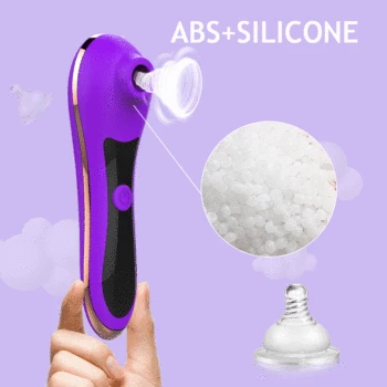 Sucking Vibrator Sex Toy for Women Vibrating Nipple Sucker Oral Clitoris Stimulator Sex Suction Vibrators Female Adults Product 3