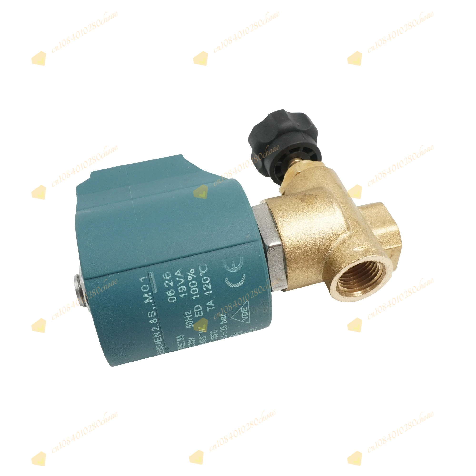 Iron boiler adjustable solenoid valve flow regulation steam fuel steam electroma