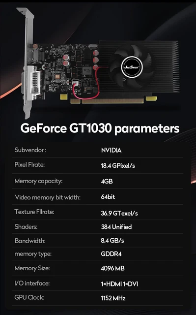 Gpu Z Geforce 1030 4gb Nvidia Geforce Gtx Zotac Gt 1030 Vga Gpu Z - Main Image