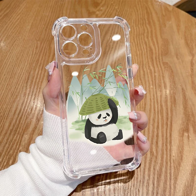 Panda Land Transparent Protective Case