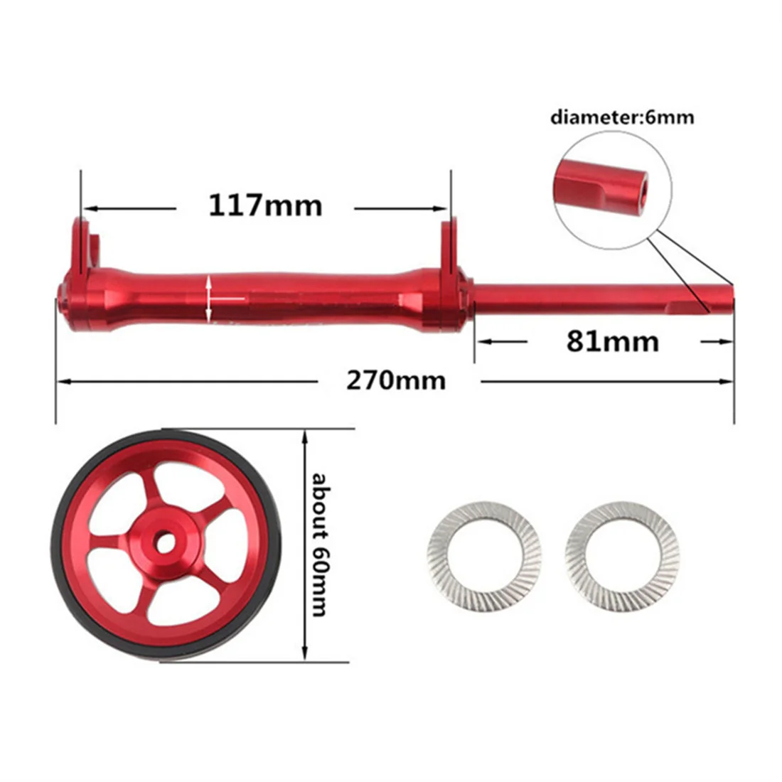 JKLapin Litepro Folding Bike Easywheel Extension Rod Telescopic Bar Bicycle Alloy Easy Wheel Rear Cargo Rack For Brompton bicycle auxiliary wheels bike cargo rack parts