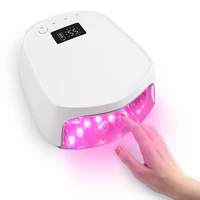 New Arrival Nail Gel Polish Curing 96W Rechargeable Cordless Cure LED Nail Lamp Sun UV Gel Dryer Nail Lamp For Salon Manicure 1