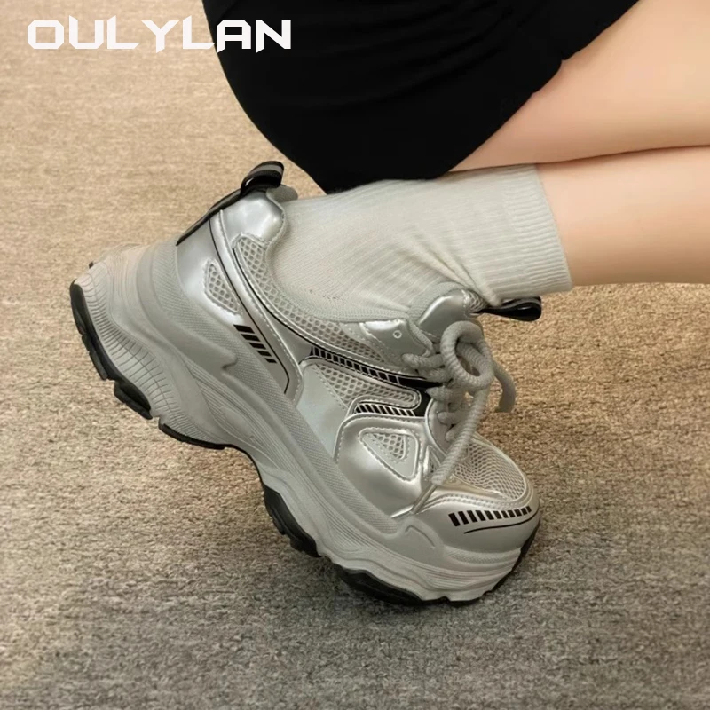 

NEW Sneakers Shoes Ladies Classic Luxary Thick Sole Women's Chunky Female Sports Running Shoes Casual Fitness Vulcanize Shoes