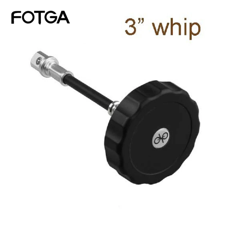 Fotga 3 "Manovella Flessibile A Frusta F Follow Focus Porta 12Mm X 12Mm Spedizione Gratuita Mini Fotocamera Per Accessori Fotografici Fotografici