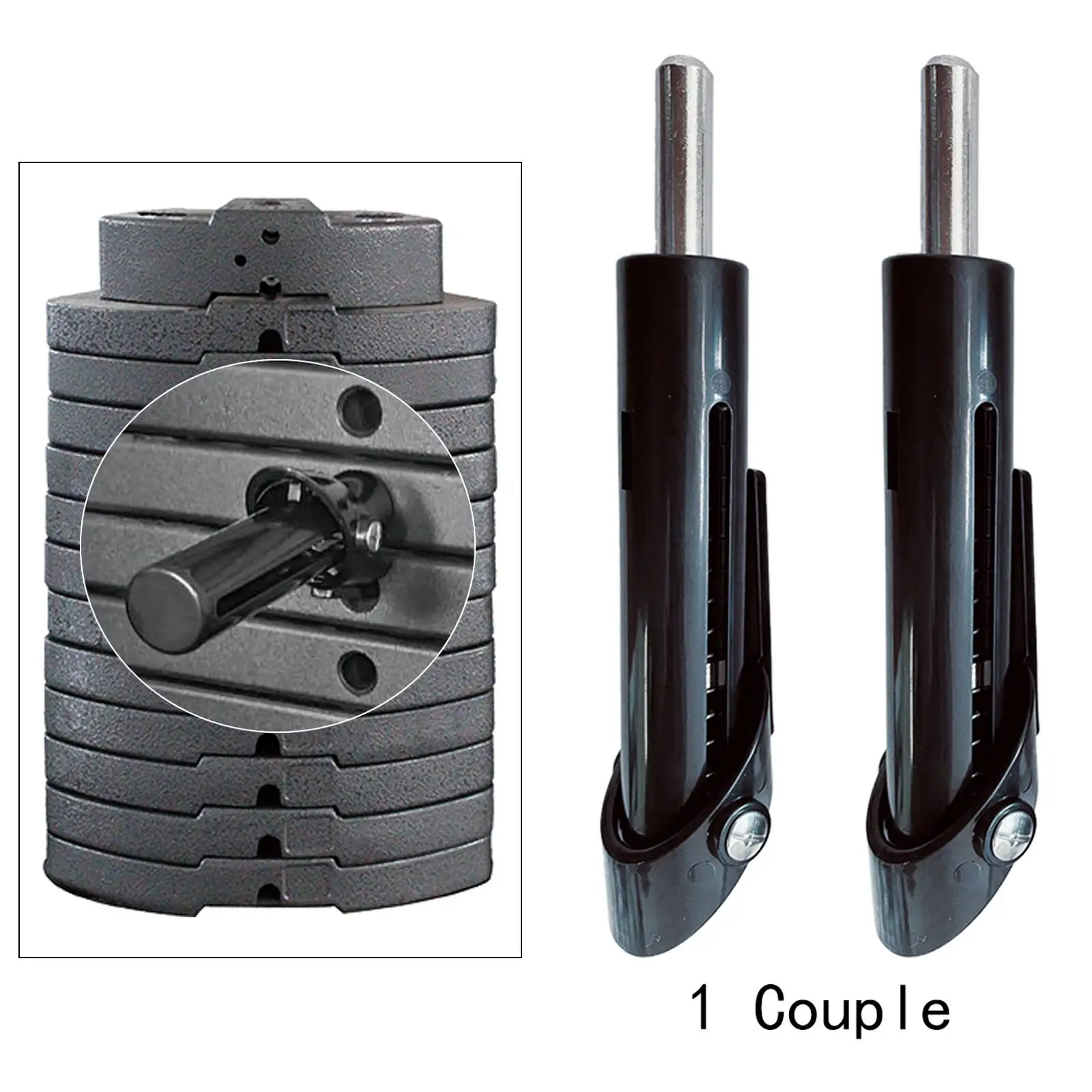 2x Weight Stack Pin Gym Equipment Weight Loading Pin Universal Portable Multifunction Accessories Weight Stack Replacement 4