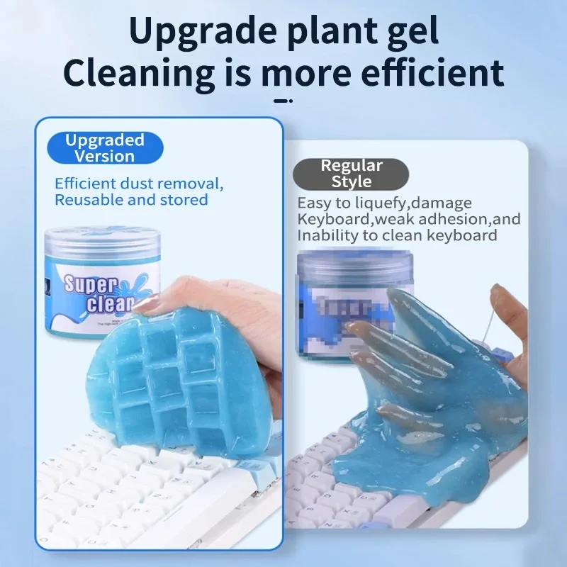Car Cleaning Soft Adhesive Car Interior Dust Removal Supplies Dust Removal Gel cleaning gel car cleaning tool car detailing cleaner car cleaning gel