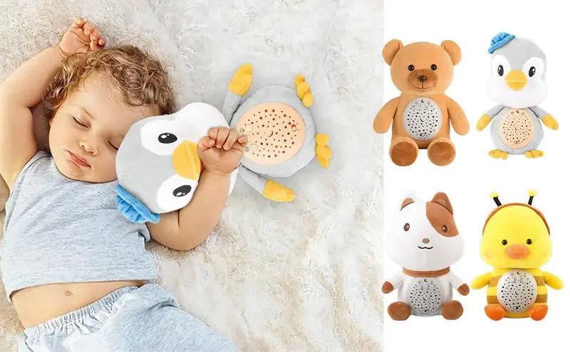 

Музыкальная плюшевая игрушка Звездный проектор светильник Удобная плюшевая игрушка, музыкальные плюшевые игрушки, животные, детские подарки для детей, игрушки и игры