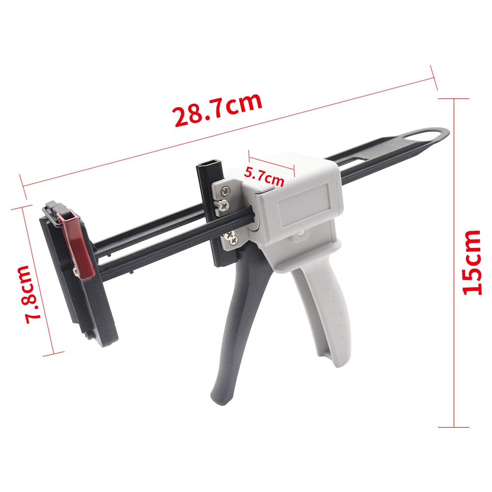 704 Toothpaste Glue Gun Silicone Manual Glue Gun Sealant Manual Extruder Injection Epoxy Resin Tool