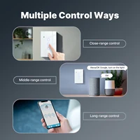 Tuya WiFi Smart Light Switch Glass Touch Control Fireproof No Neutral Wire Required Remote Control Work With Alexa Google Home - Image 5
