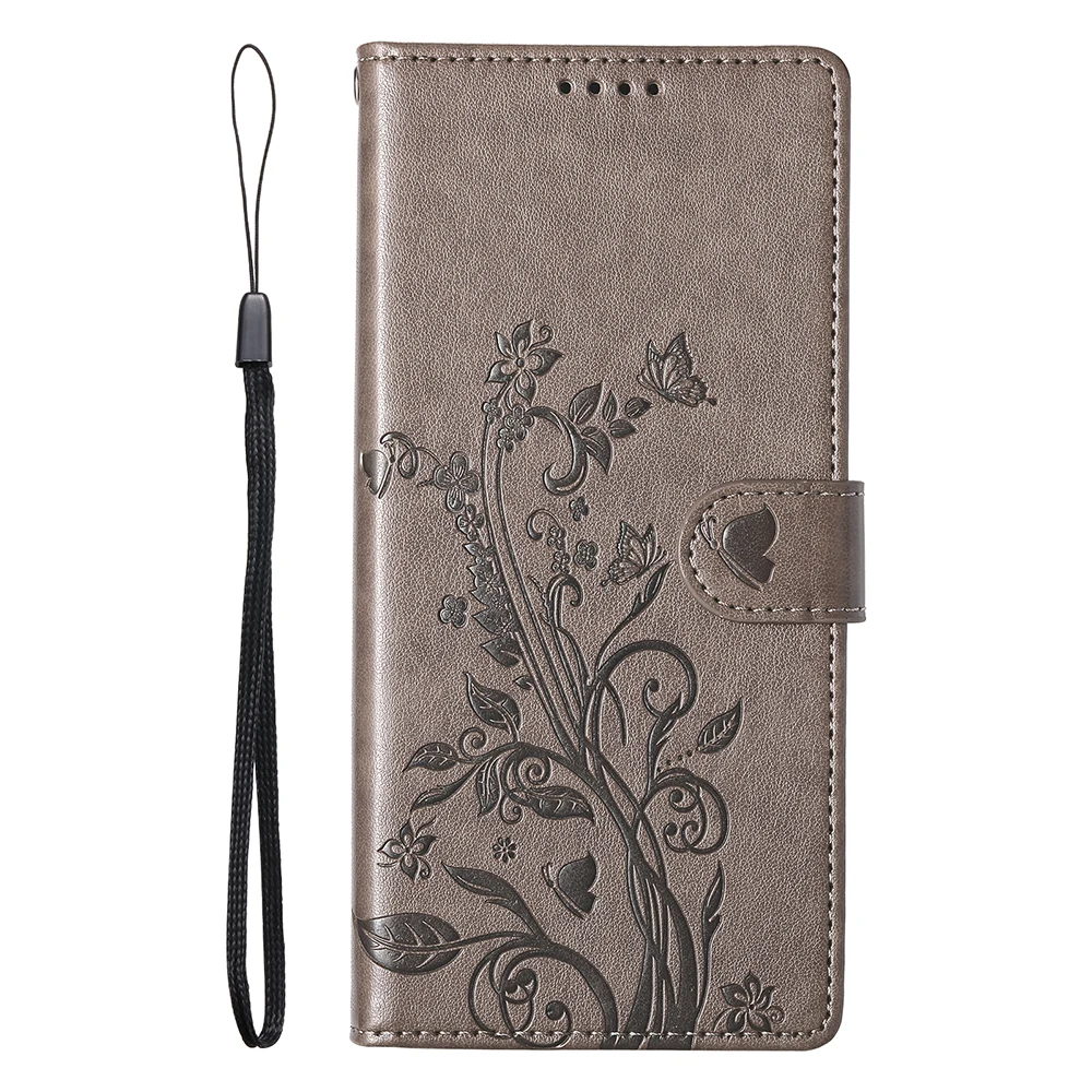 Luxury Flip Leather Wallet Phone Case with Card Slots