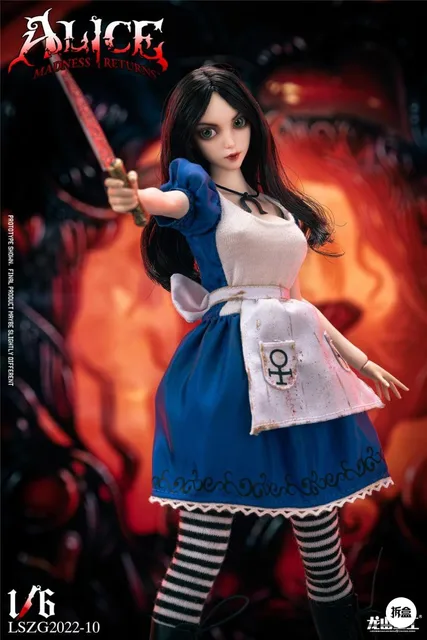 Pre Sale 1/6 Alice: Madness Returns Movable Joint Game Action