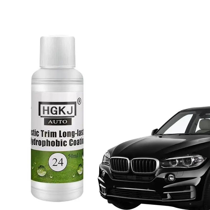 

Plastic Renovator 20/50/100ml Coating For Auto Plastic Rubber Repair Clean Restore Gloss Shine Seal Brighten Retread