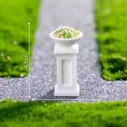 Artisan Resin Miniature Flower Pot Scene - Desktop Decor Ornaments (A22)