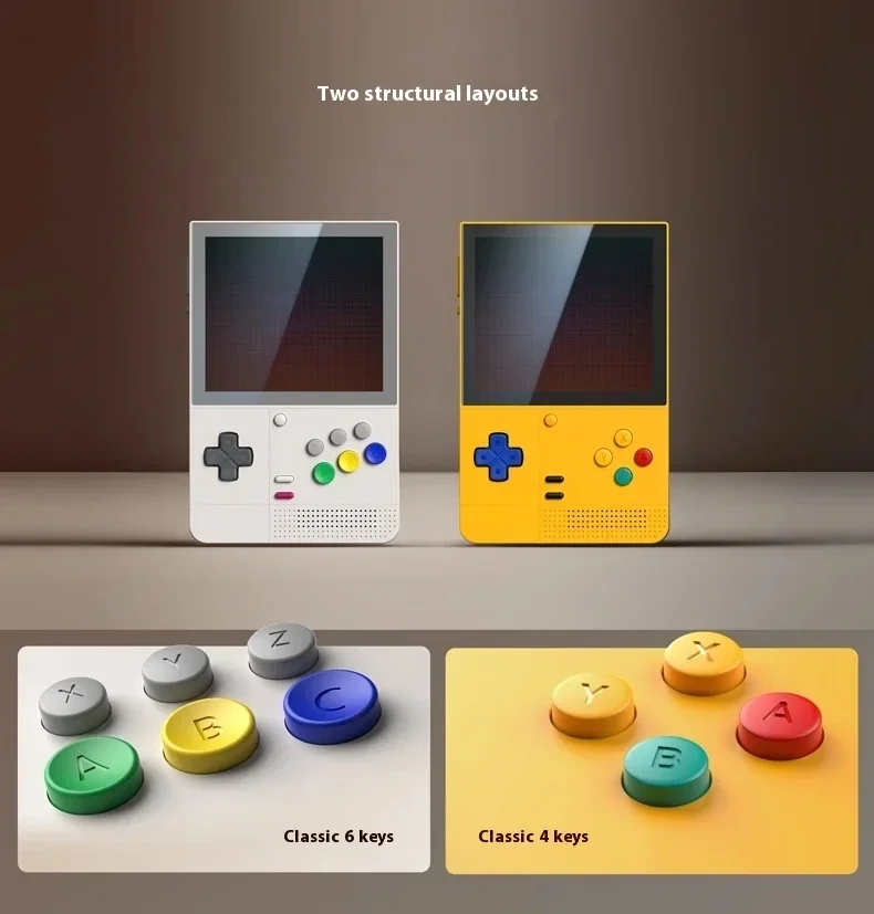 Retroid Pocket Classic Retro Handheld Game Console 3.92'' 1240*1080 AMOLED Screen Bluetooth 5.1 Android 14 Portable Game Player