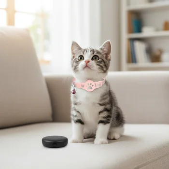 Reflective GPS Cat Tracker Collar 1