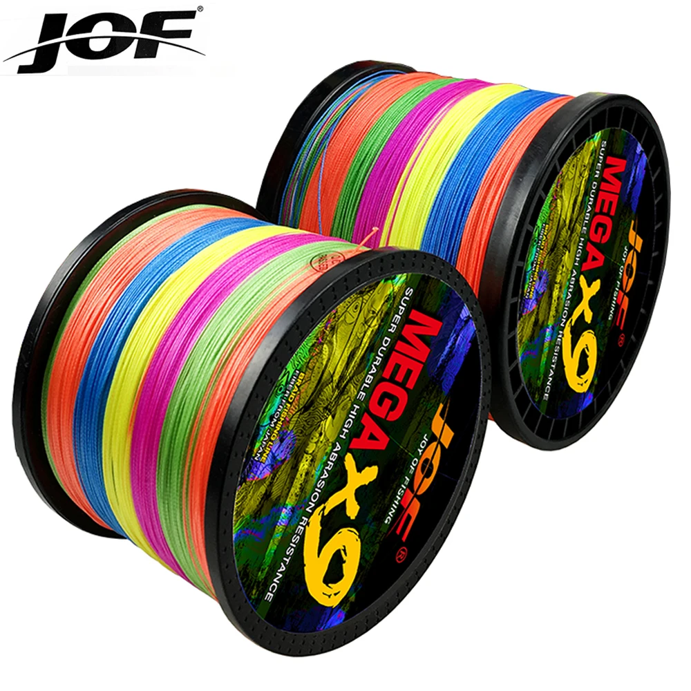 JOF 12 Braided X9 Strands 300M 500M Fly Fishing Line Multifilament Wire  Pesca 20-120LB Carp Sea Saltwater Weaves Extreme Strong - AliExpress