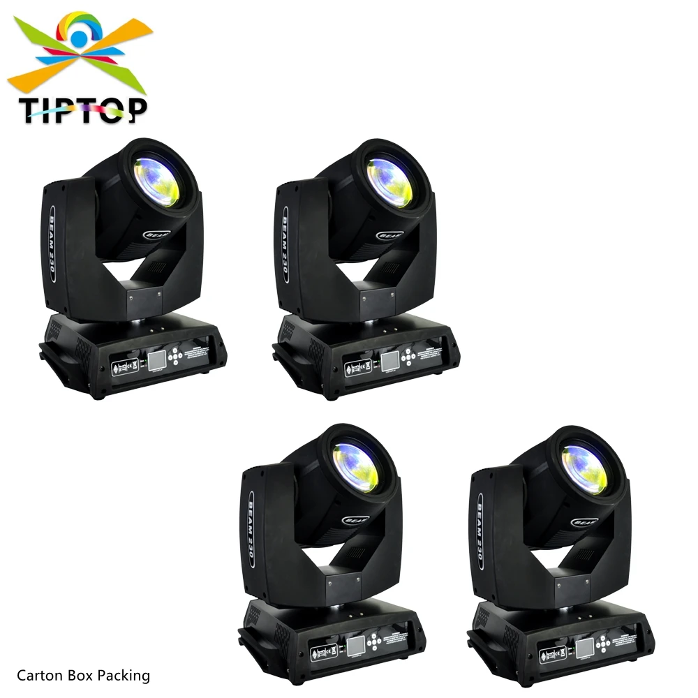 

TIPTOP 4XLOT 230W Sharpy Beam 7R, движущаяся головка, светильник 7R 230W, для сцены, DMX прожектор глина, в упаковке, Sharpy Beam, движущаяся головка