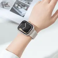 Verre trempé + couvercle pour boîtier de montre Apple Ultra accessoires SE 3 4 5 6 7 8 étui de protection d'écran Iwatch 49mm 45mm 41mm 44mm 40mm 4