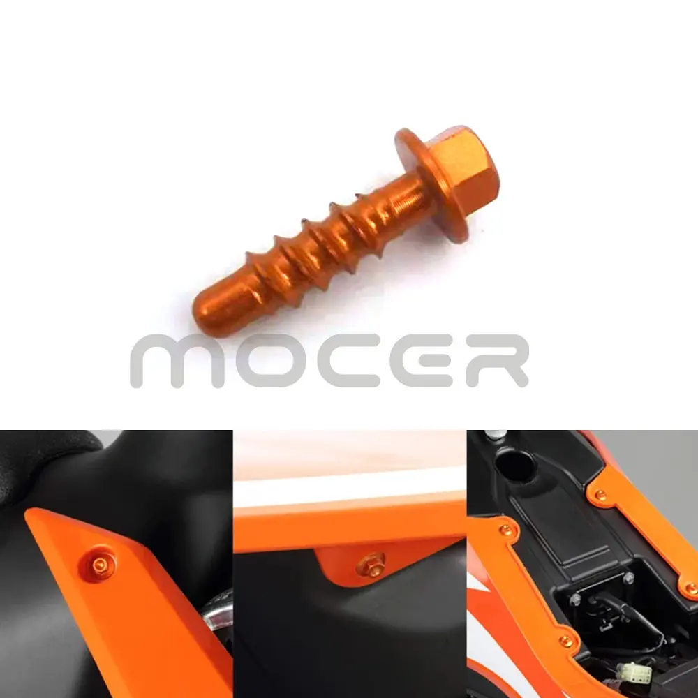 

Applicable for Motorcycle EXC/SXF Exterior Plastic Protective Plate Modification CNC Color Aluminum Screw Off-road Motorcycle