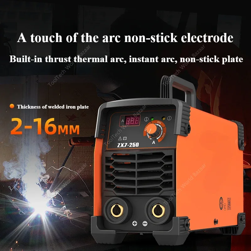 Welding machine 200 250 315 Household small 220v380 dual voltage portable DC industrial welding machine