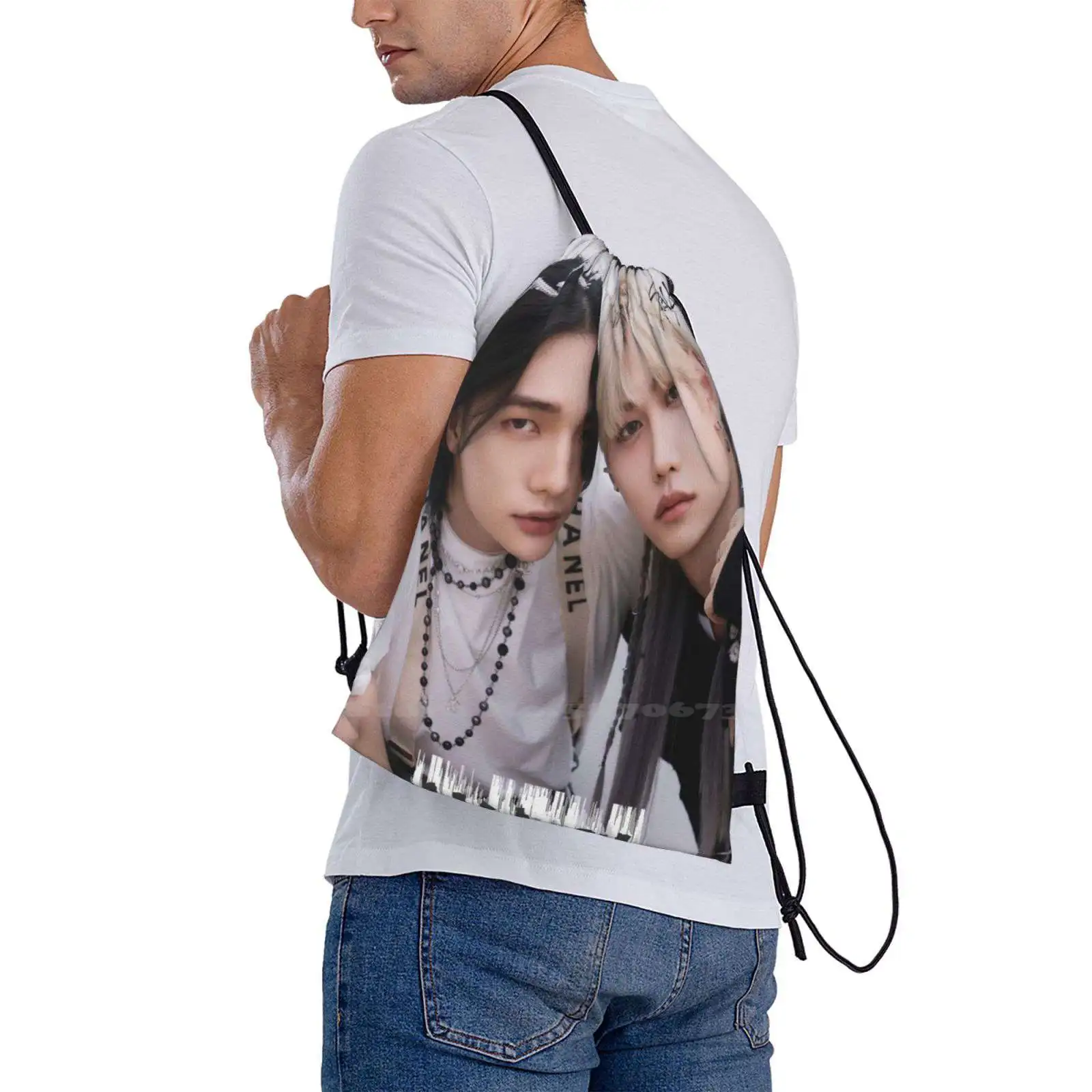 Stray Kids Backpack College Bag School Bag Big Capacity Traveling Bag  Hyunjin Bangchan felix Lee Know Gift for Children - AliExpress